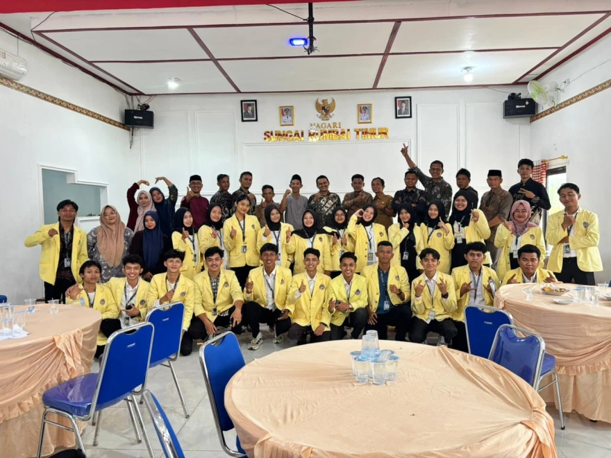 PENYAMBUTAN MAHASISWA KKN UNIVERSITAS NEGERI PADANG TAHUN 2026